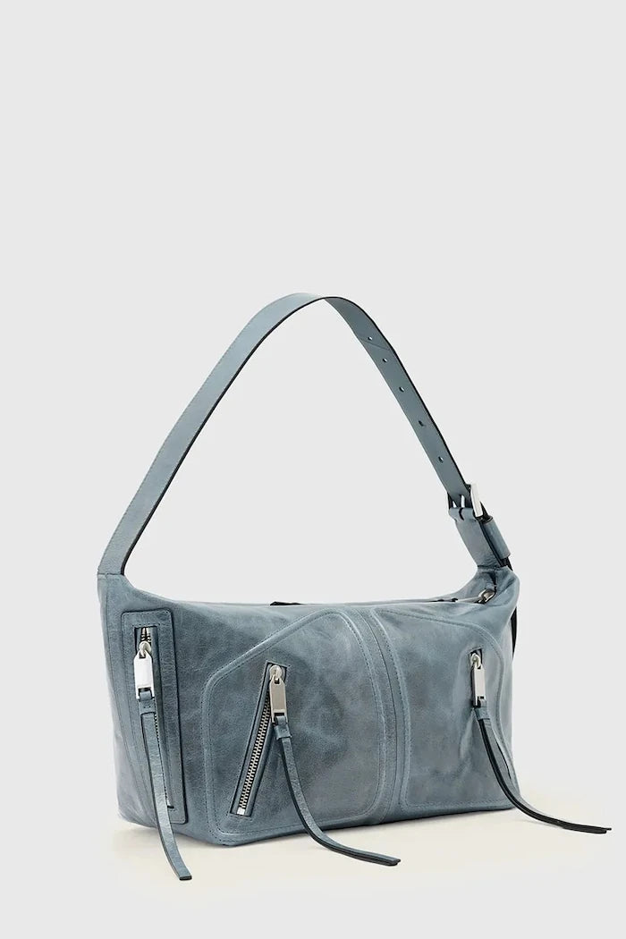 AllSaints чанта дамска от кожа JEAN