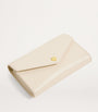 Ivory Leather Chain Wallet