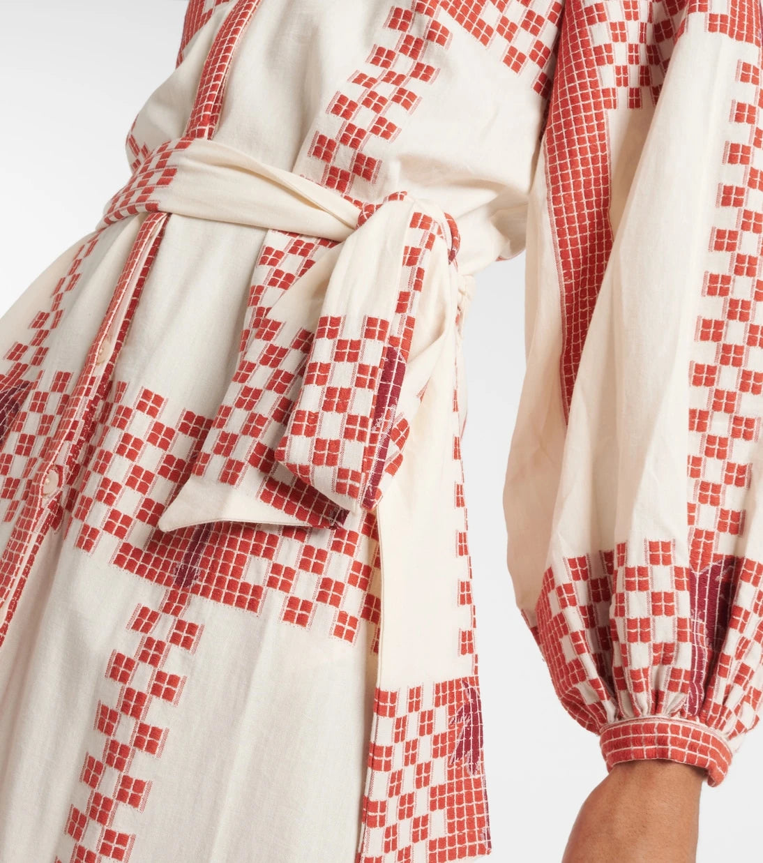 Johanna Ortiz - Printed cotton midi dress