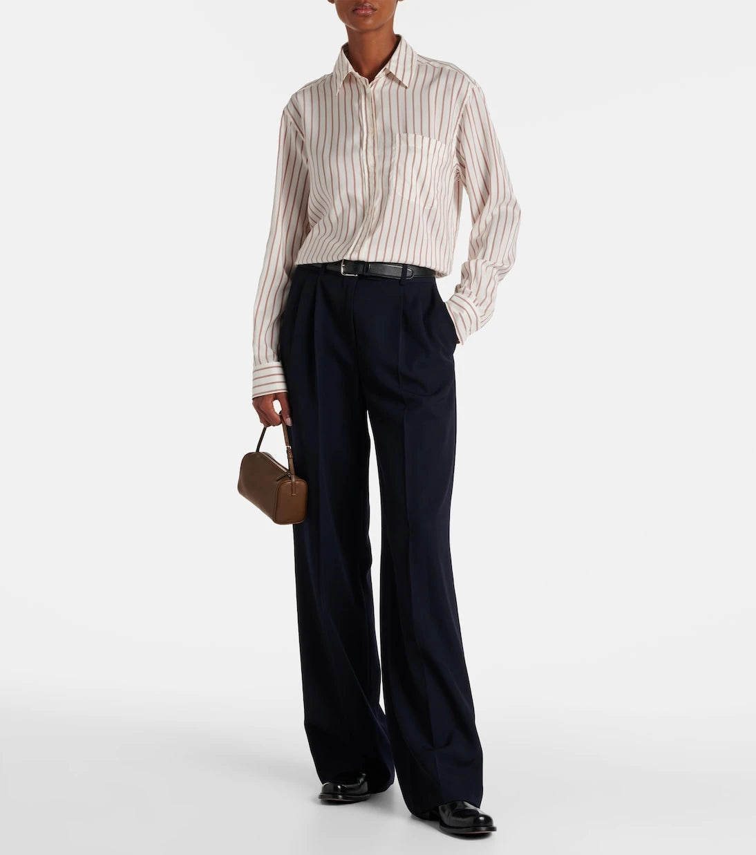 The Row - '90s leather top-handle bag