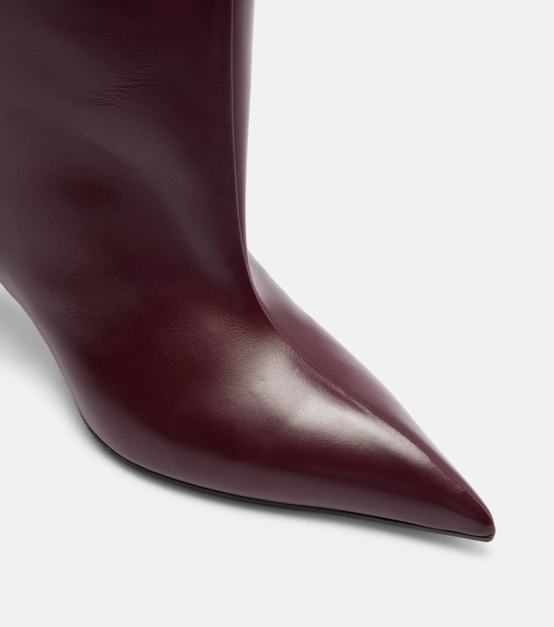 The Attico - Lea 90 leather knee-high boots