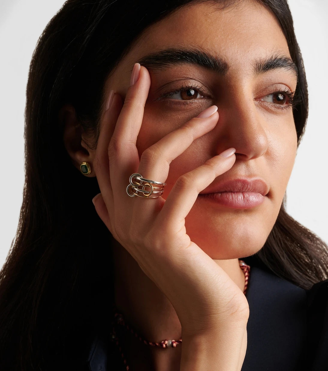 Spinelli Kilcollin - Pisces 18kt gold and sterling silver ring