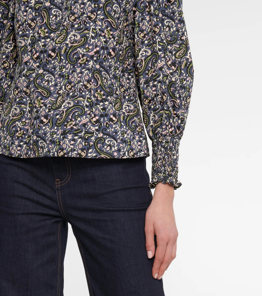 Veronica Beard - Gaia paisley cotton blouse