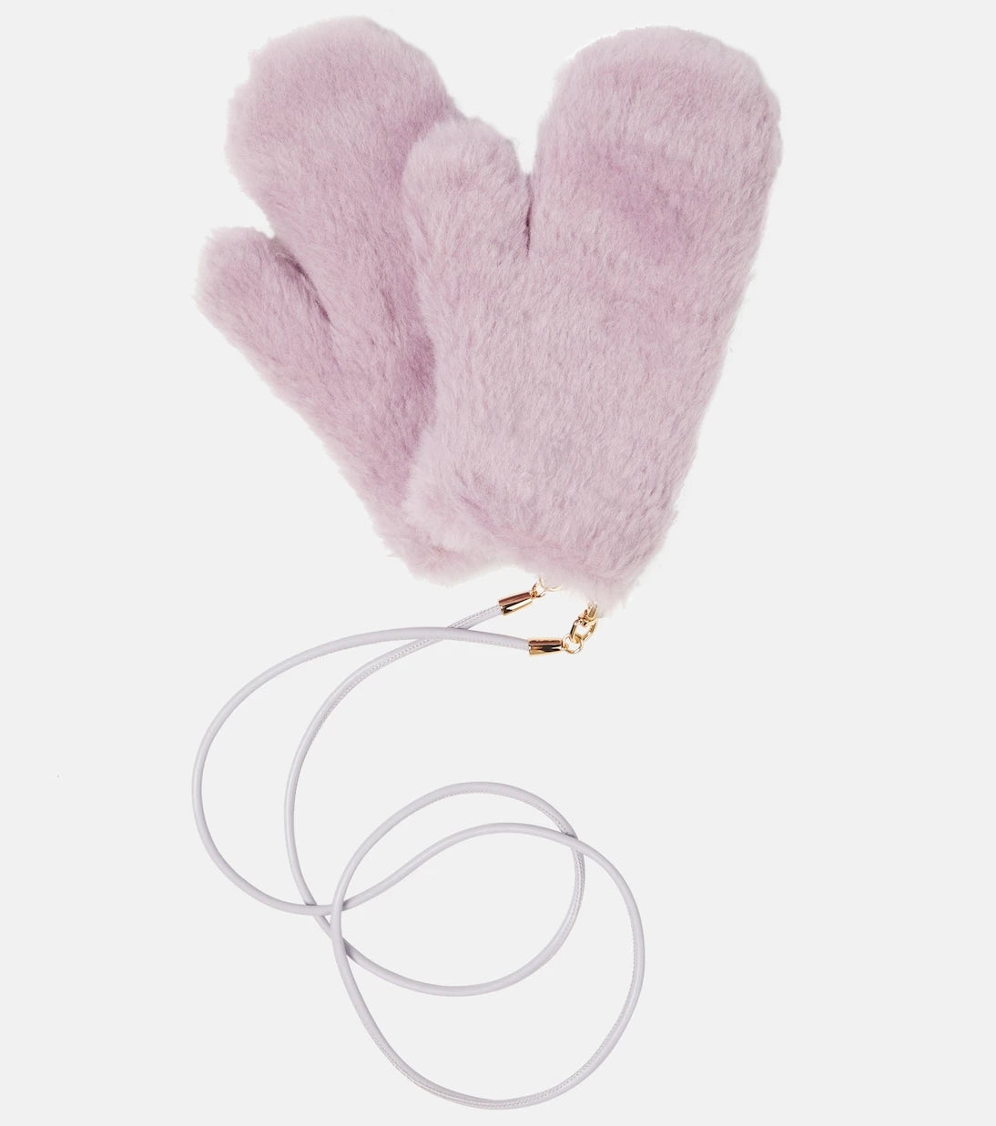 Max Mara - Ombrato teddy mittens