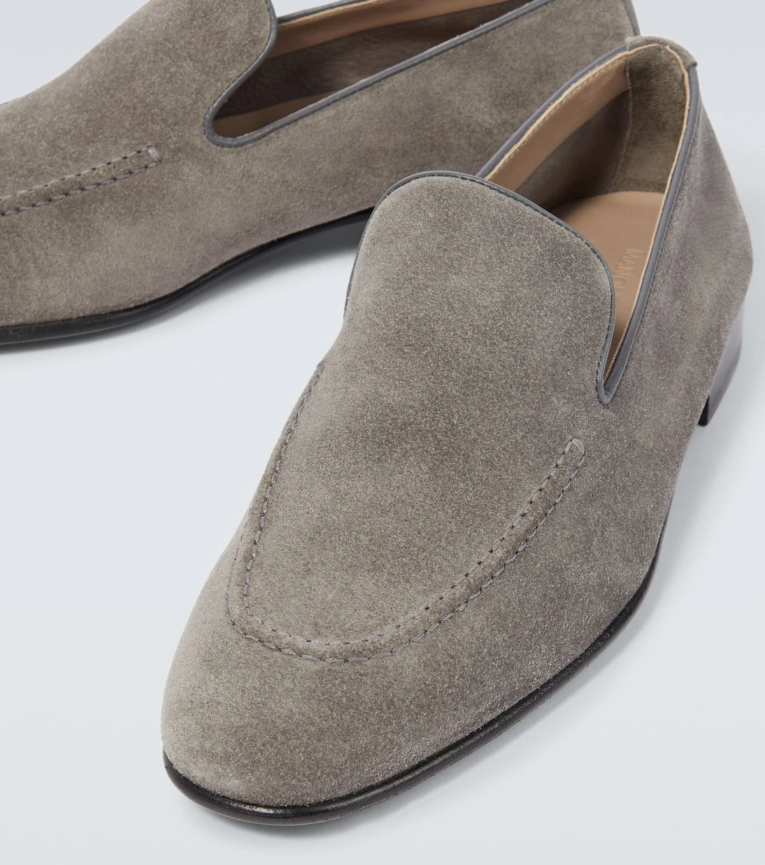 Manolo Blahnik - Truro suede loafers