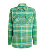 Cashmere Plaid Shirt
