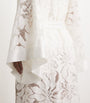 Bocan White Floral Bellis Robe