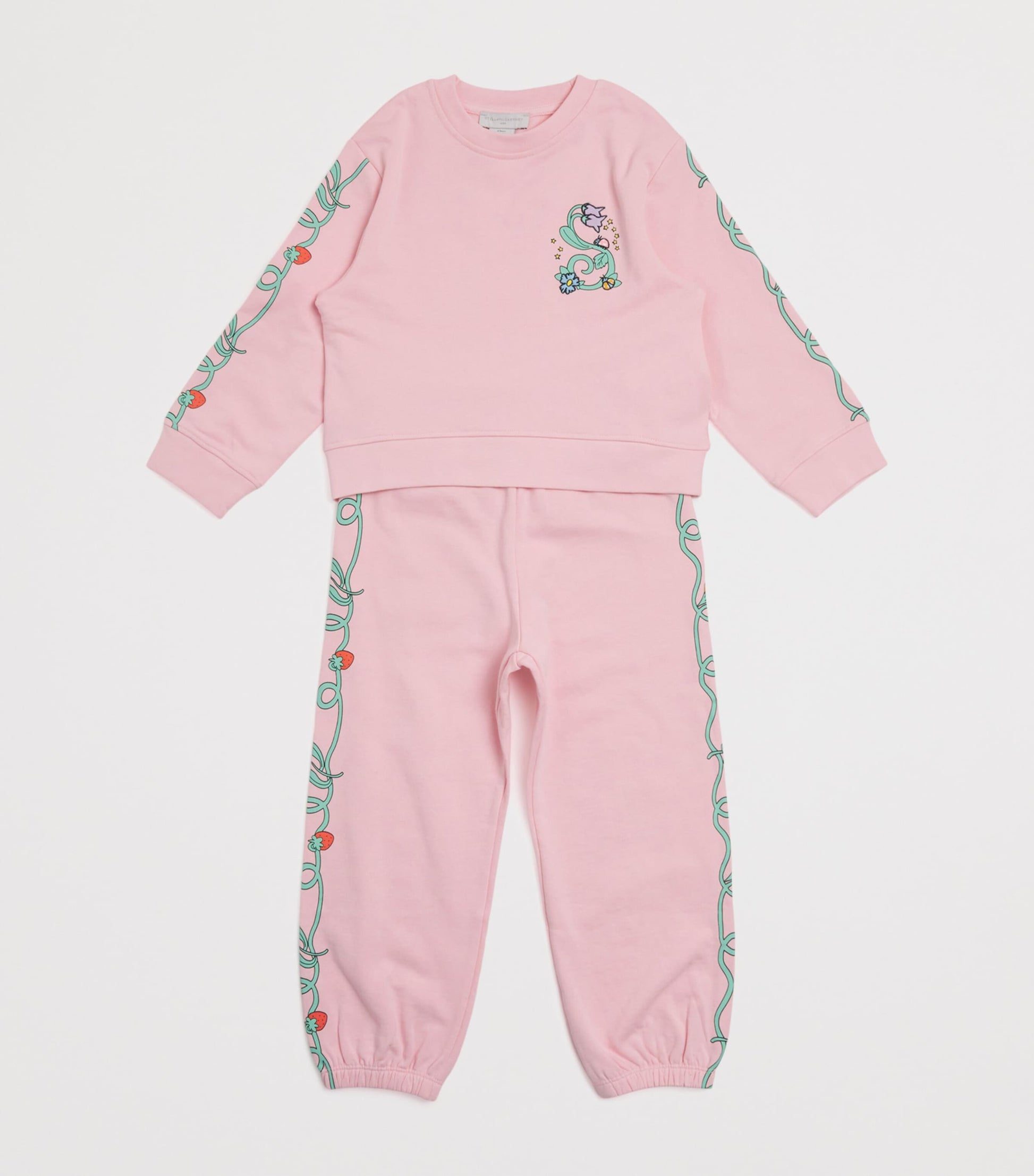 Stella McCartney Kids Organic Cotton Floral Tracksuit (2-14 Years)