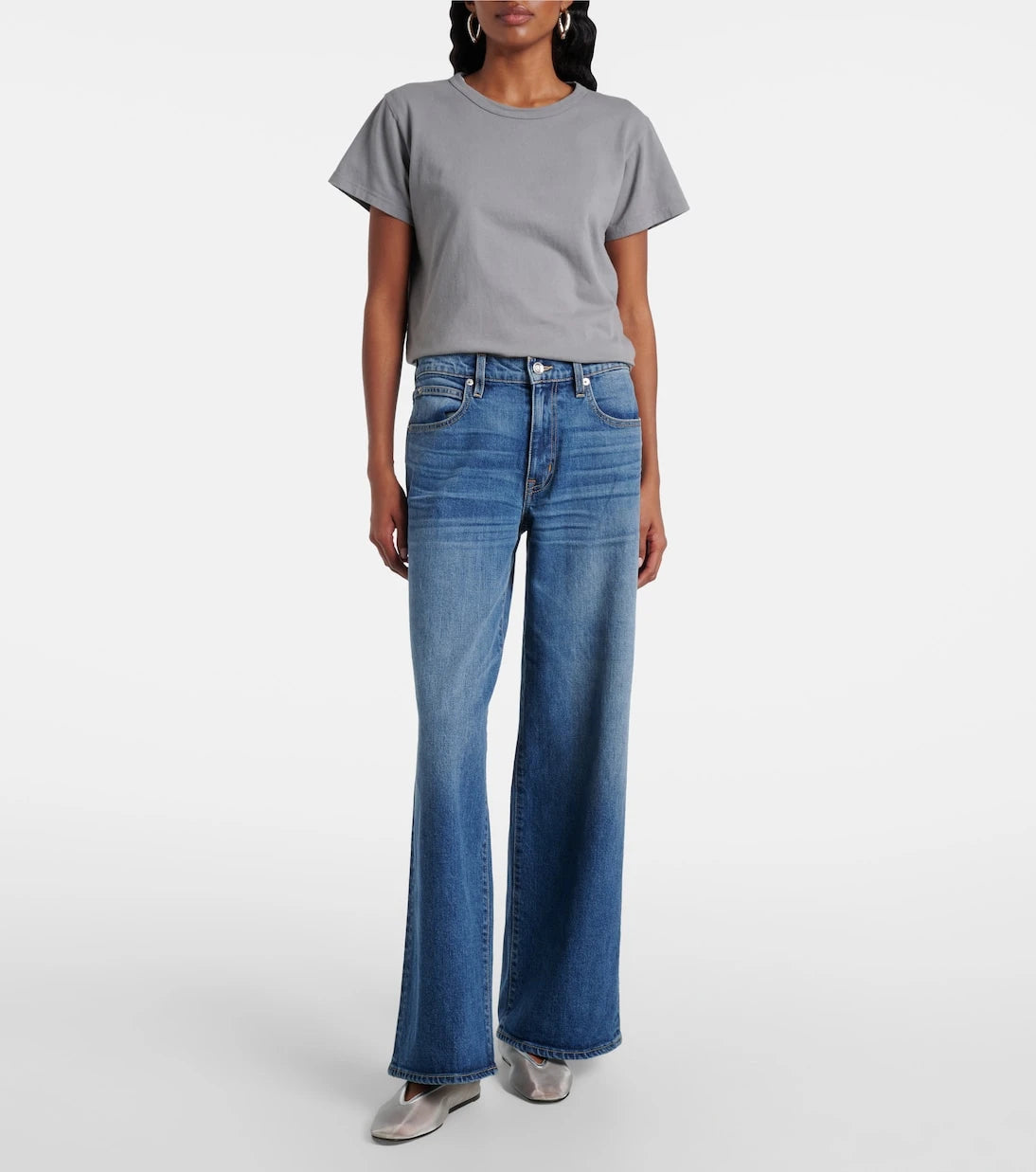 Slvrlake - Selena mid-rise wide-leg jeans