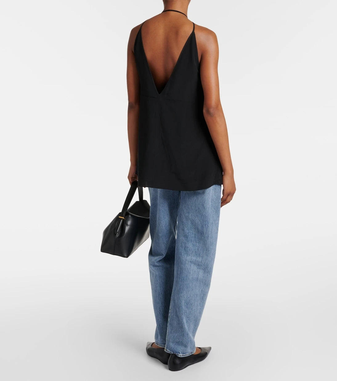 Toteme - Halterneck silk top
