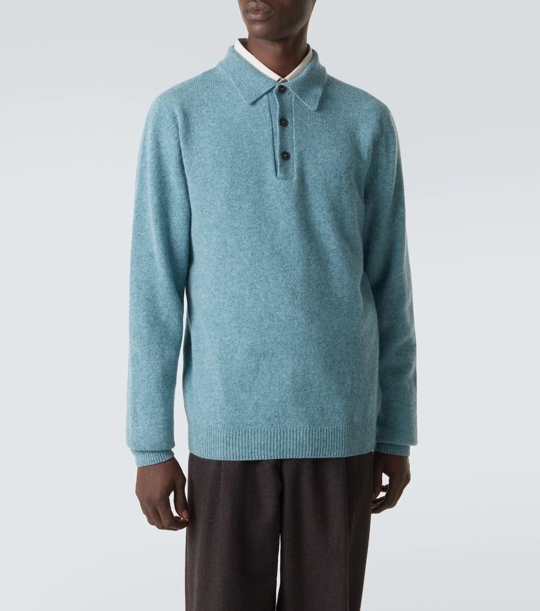 Sunspel - Wool polo shirt