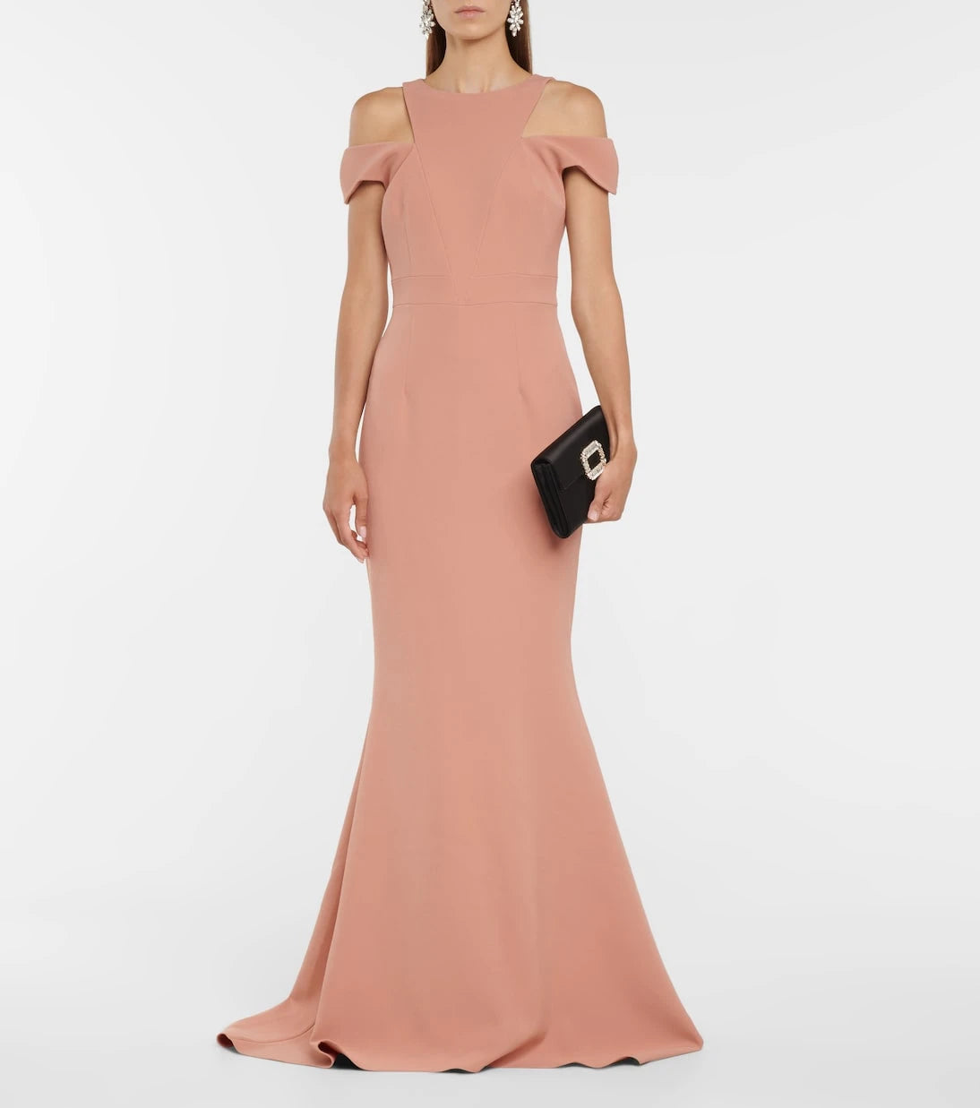 Safiyaa - Ambrosia crêpe gown