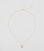 Cartier Mixed Gold and Diamond Trinity Necklace