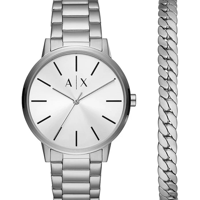 Часовник и гривна Armani Exchange
