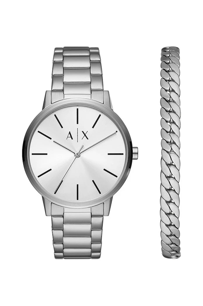 Часовник и гривна Armani Exchange