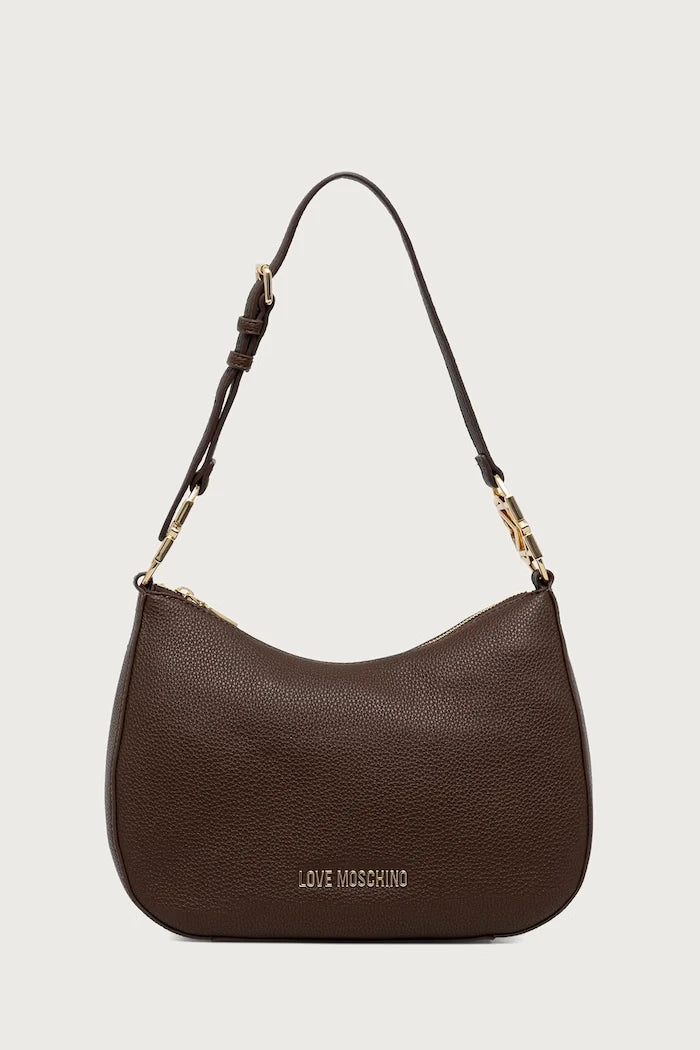 Love Moschino suni deri kadın hobo çanta
