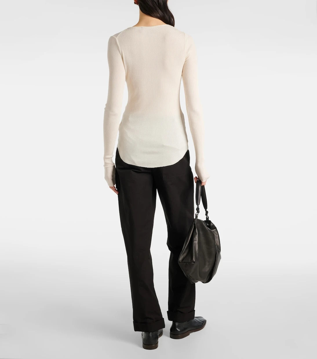 Proenza Schouler - Boyd ribbed-knit Henley shirt