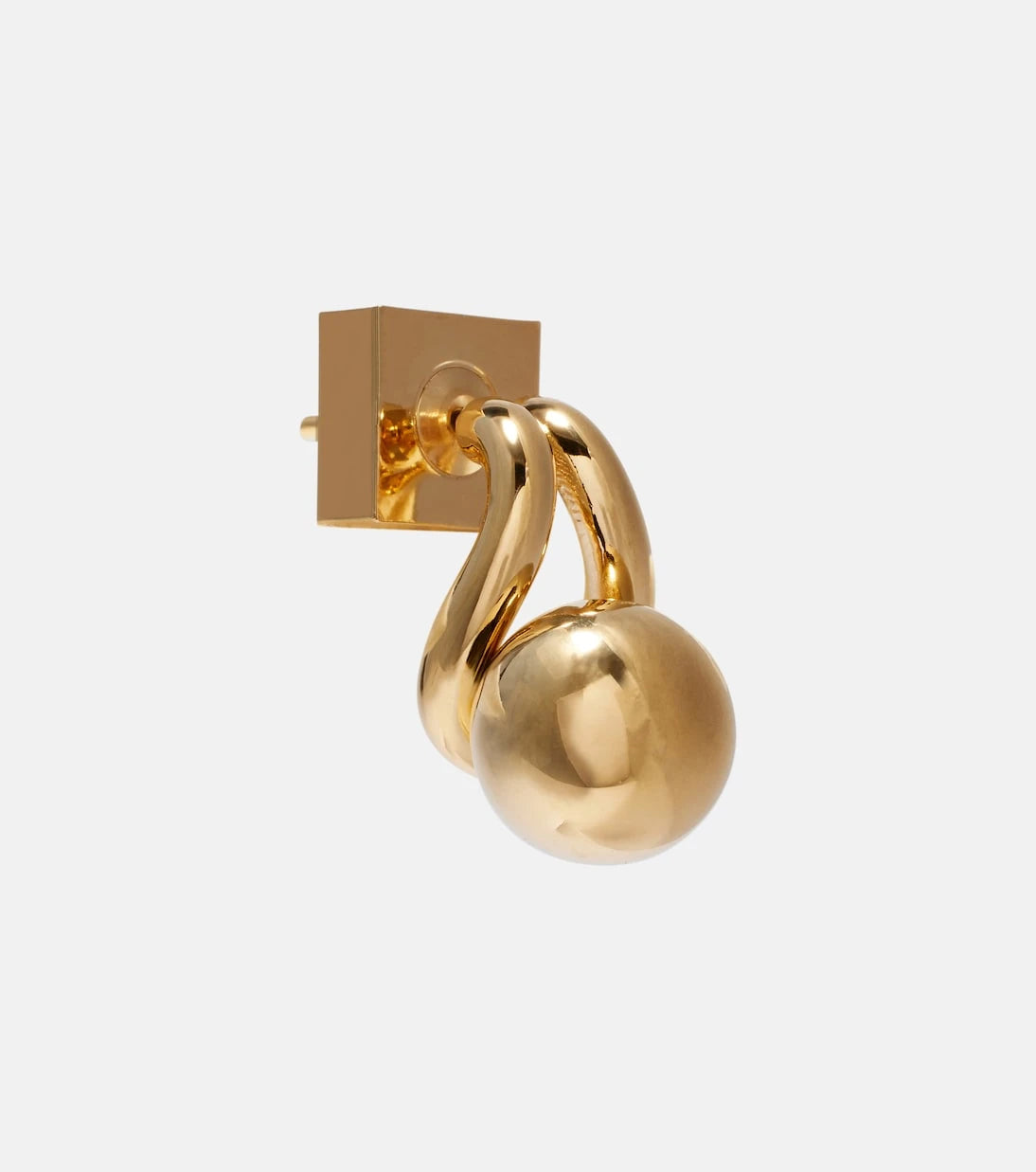 Jacquemus - Les Boucles Nodo asymmetric drop earrings