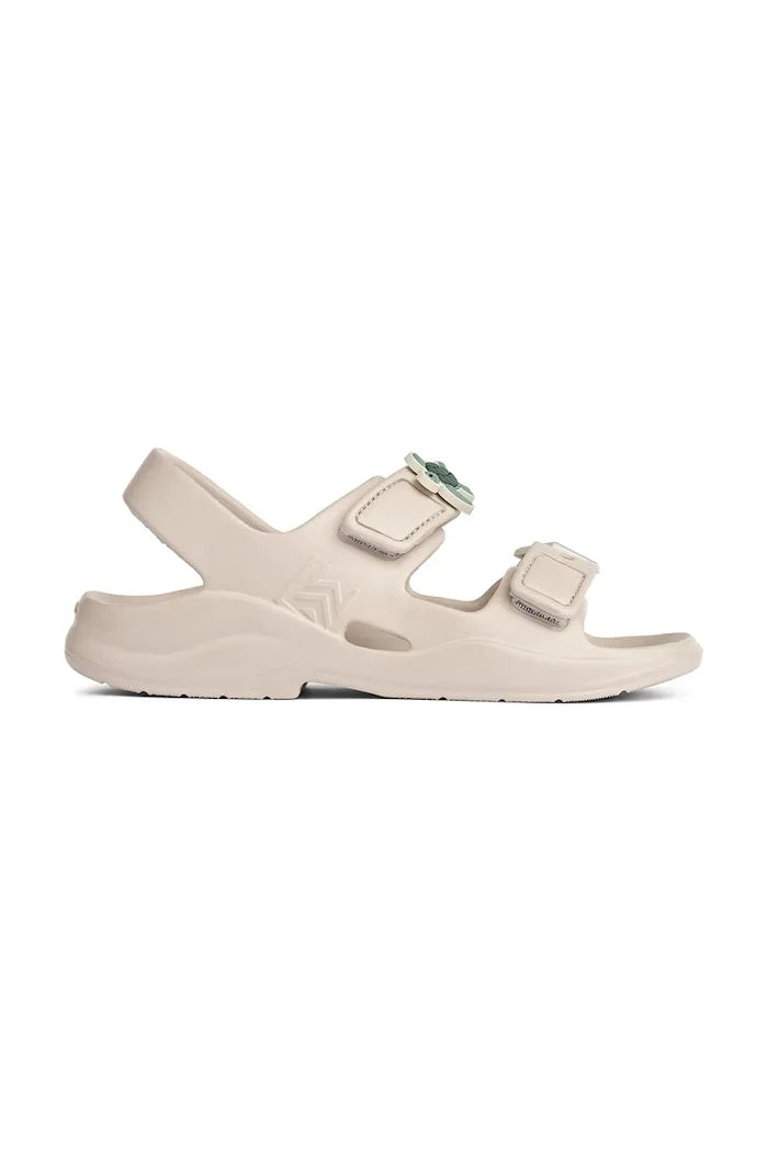 Liewood çocuklar için açık topuklu sandalet ayakkabı Lilo Sandals with Charms