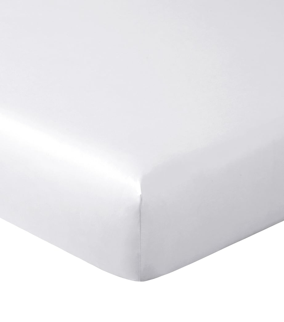 Yves Delorme Couture Cotton Adagio Double Fitted Sheet (140cm x 200cm)