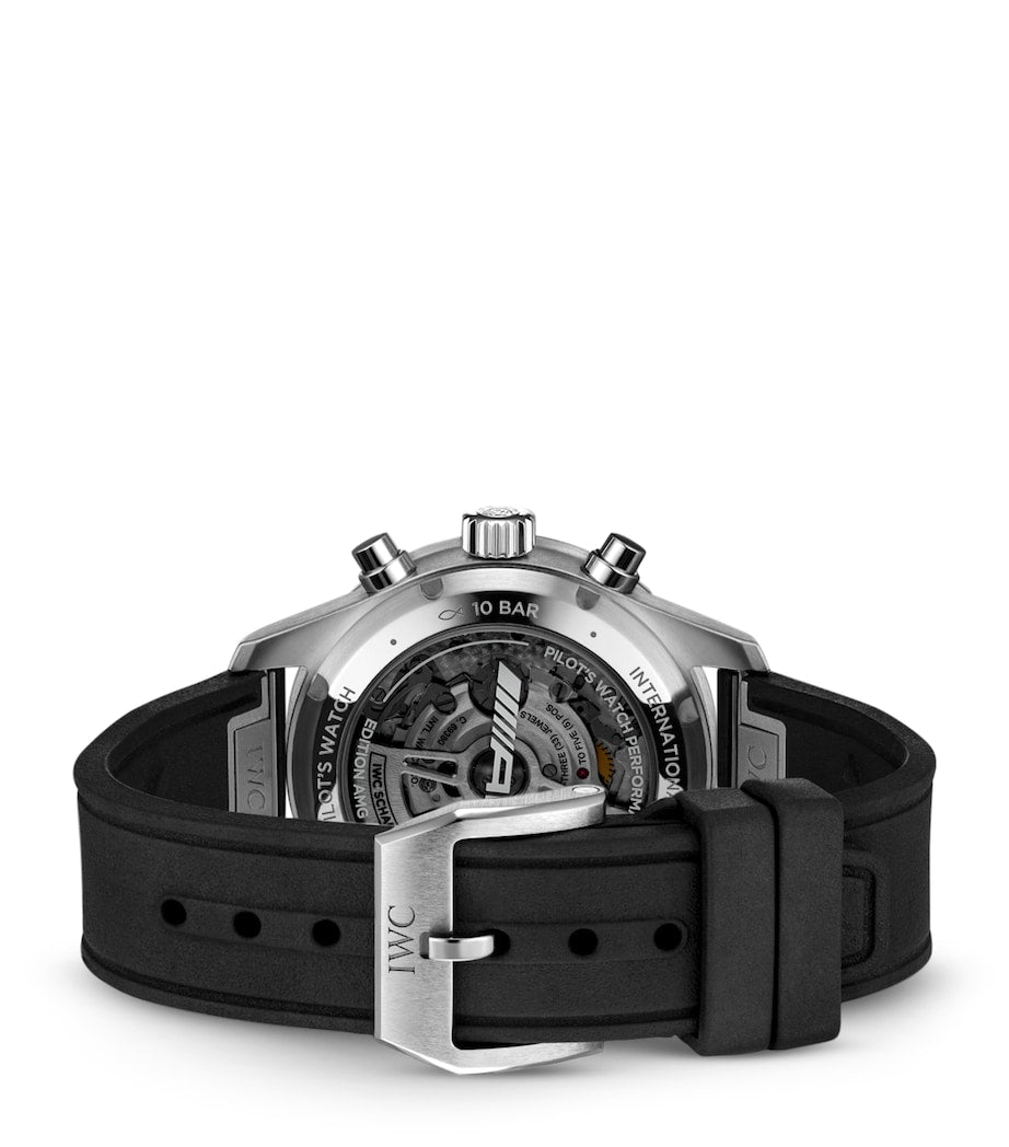 IWC Schaffhausen x Mercedes-AMG Titanium Pilot's Performance Chronograph Watch 41mm
