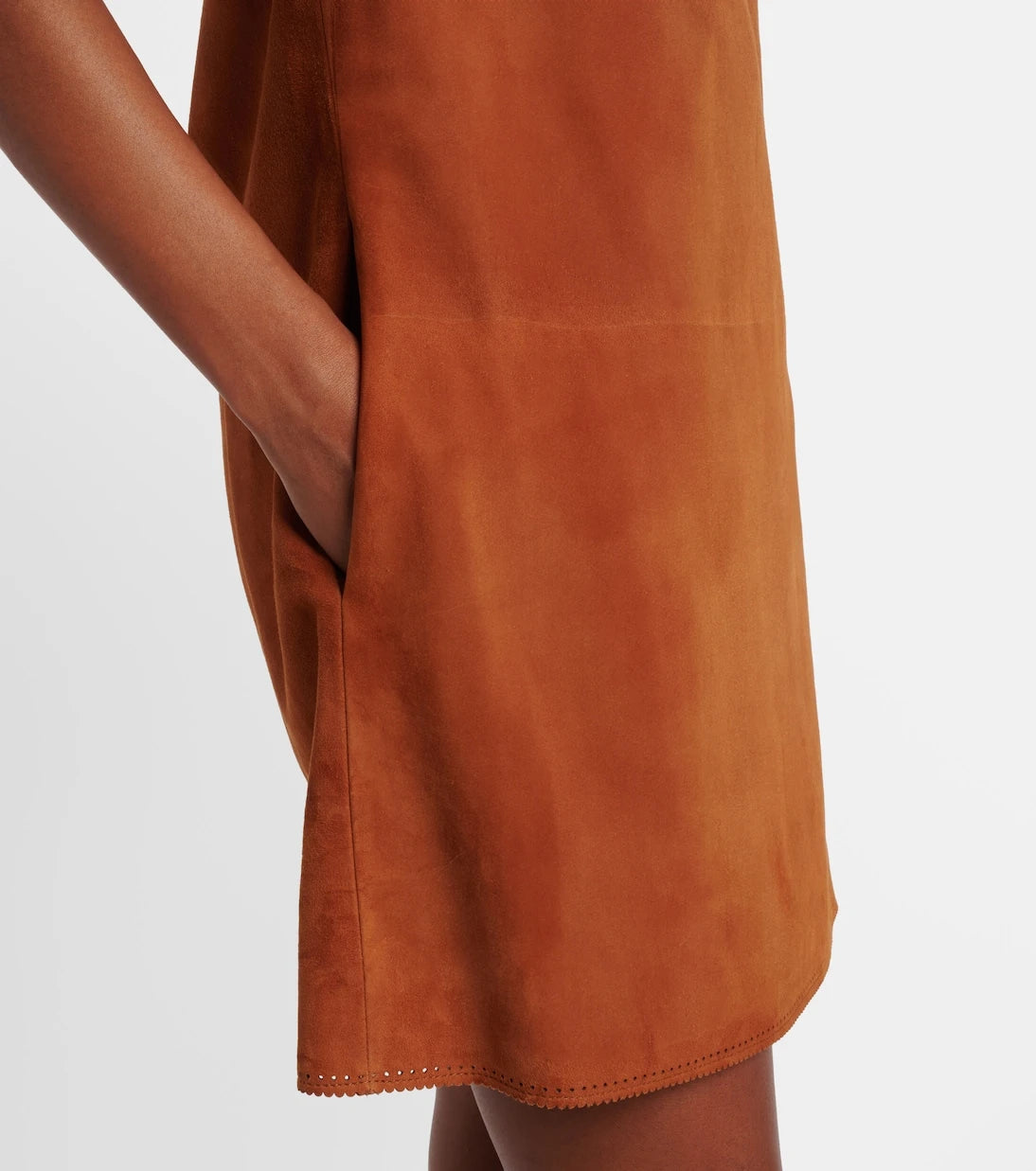 Versace - Suede minidress