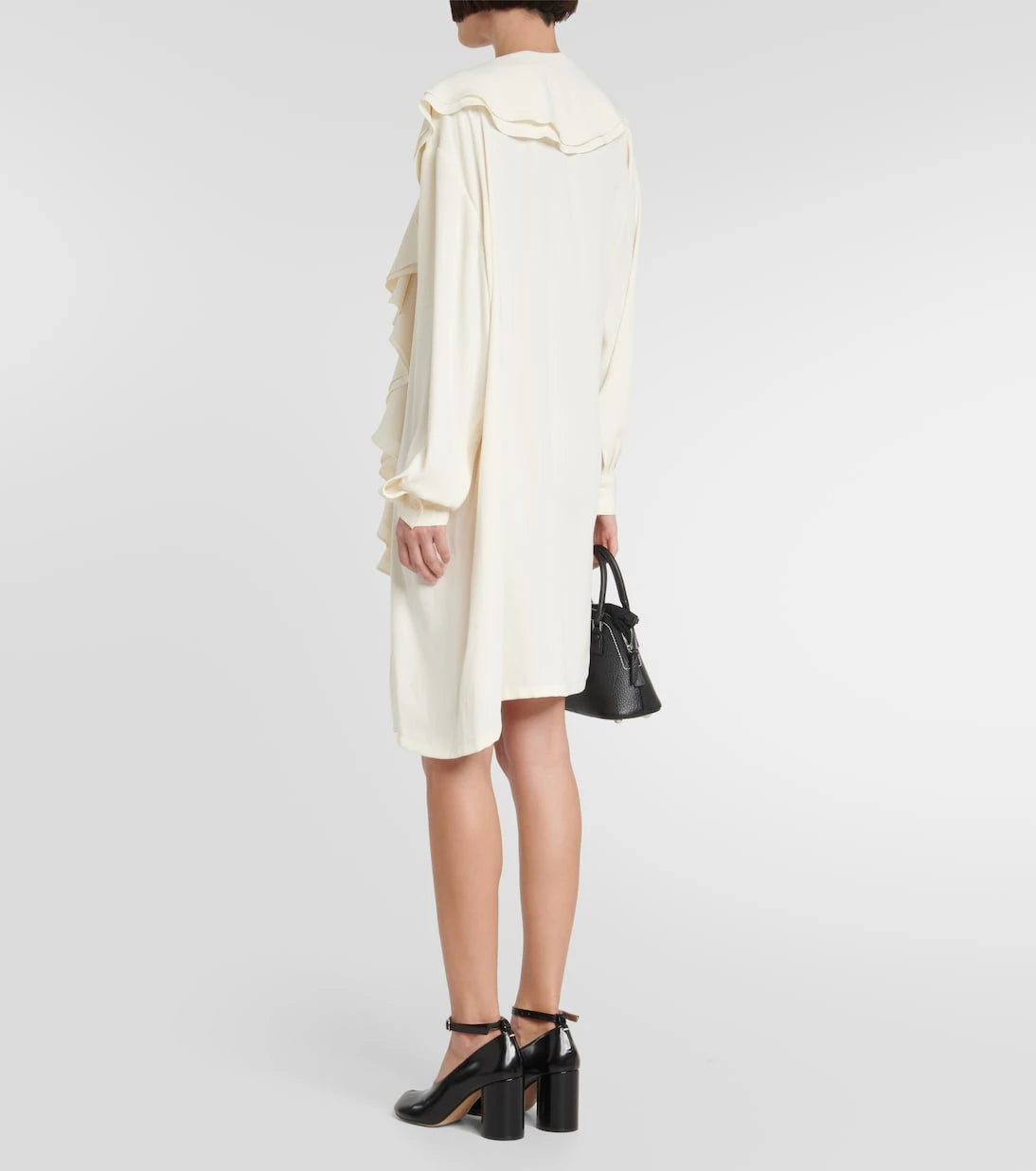 MM6 Maison Margiela - Ruffle-trimmed minidress