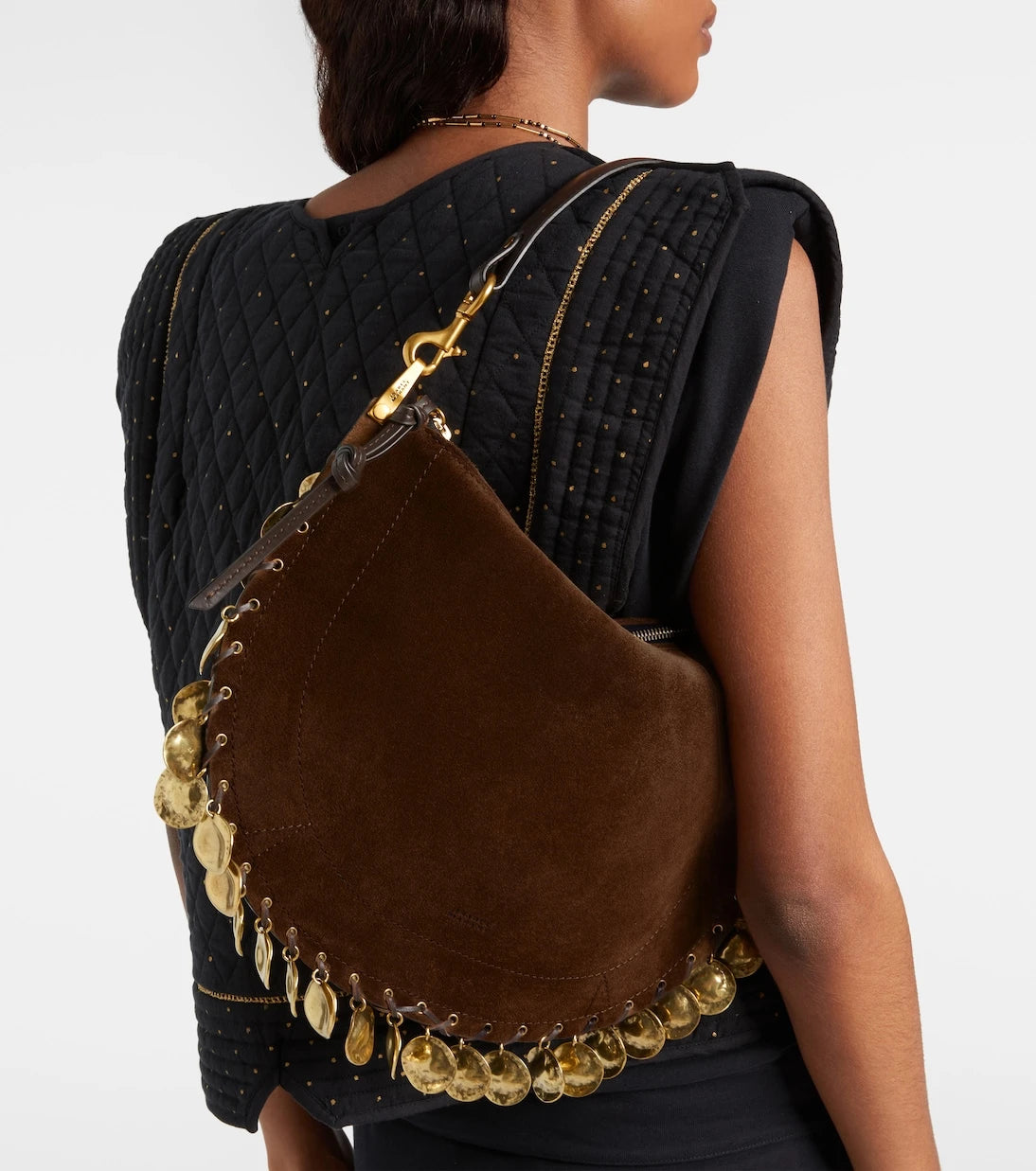 Isabel Marant - Oskan Soft Small suede crossbody bag
