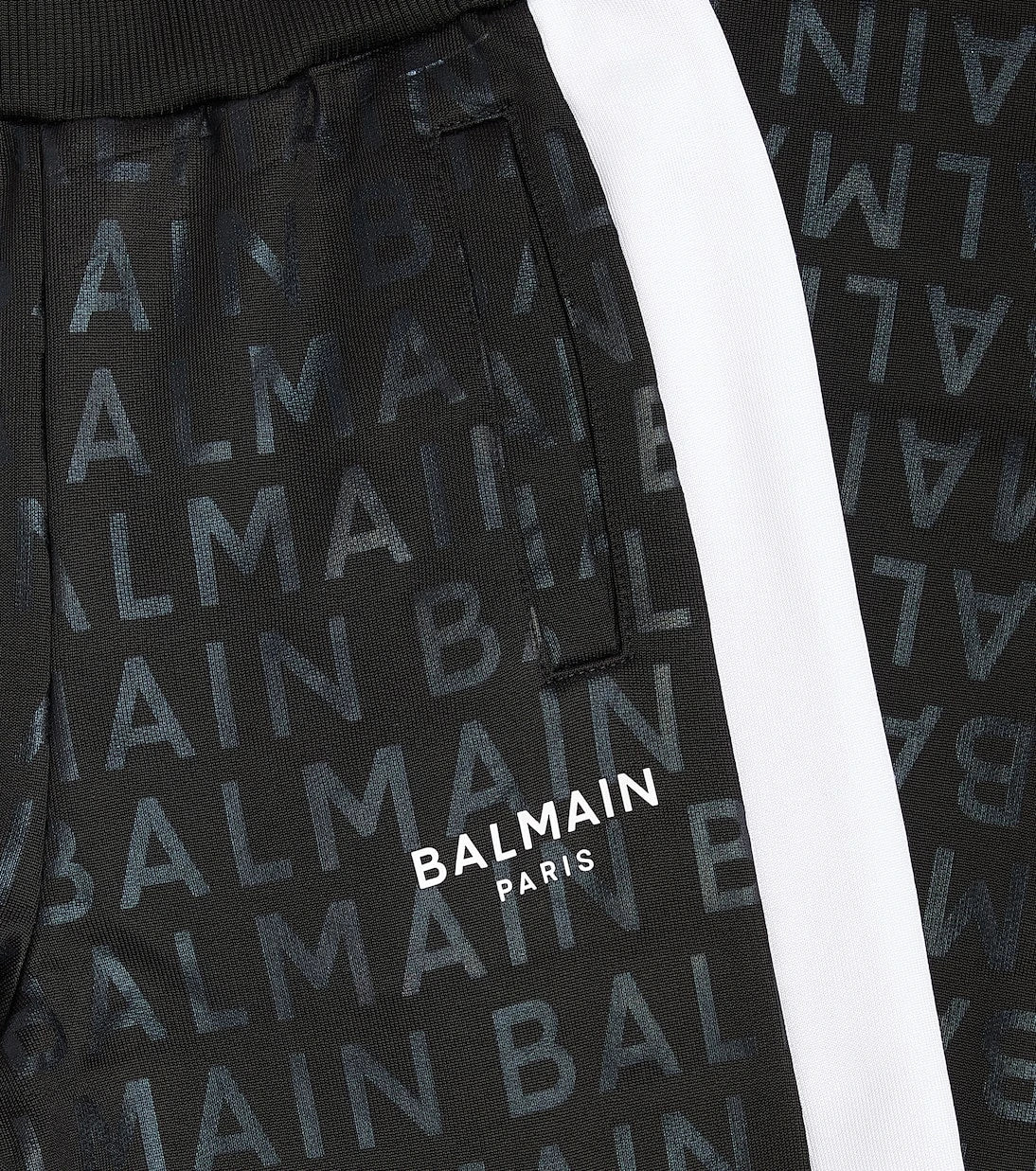 Balmain Kids - بنطال رياضي قطني مخلوط