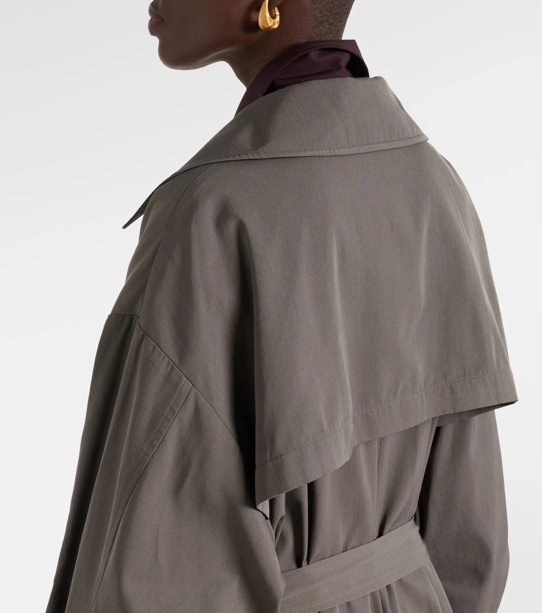 The Frankie Shop - Mavis oversized trench coat