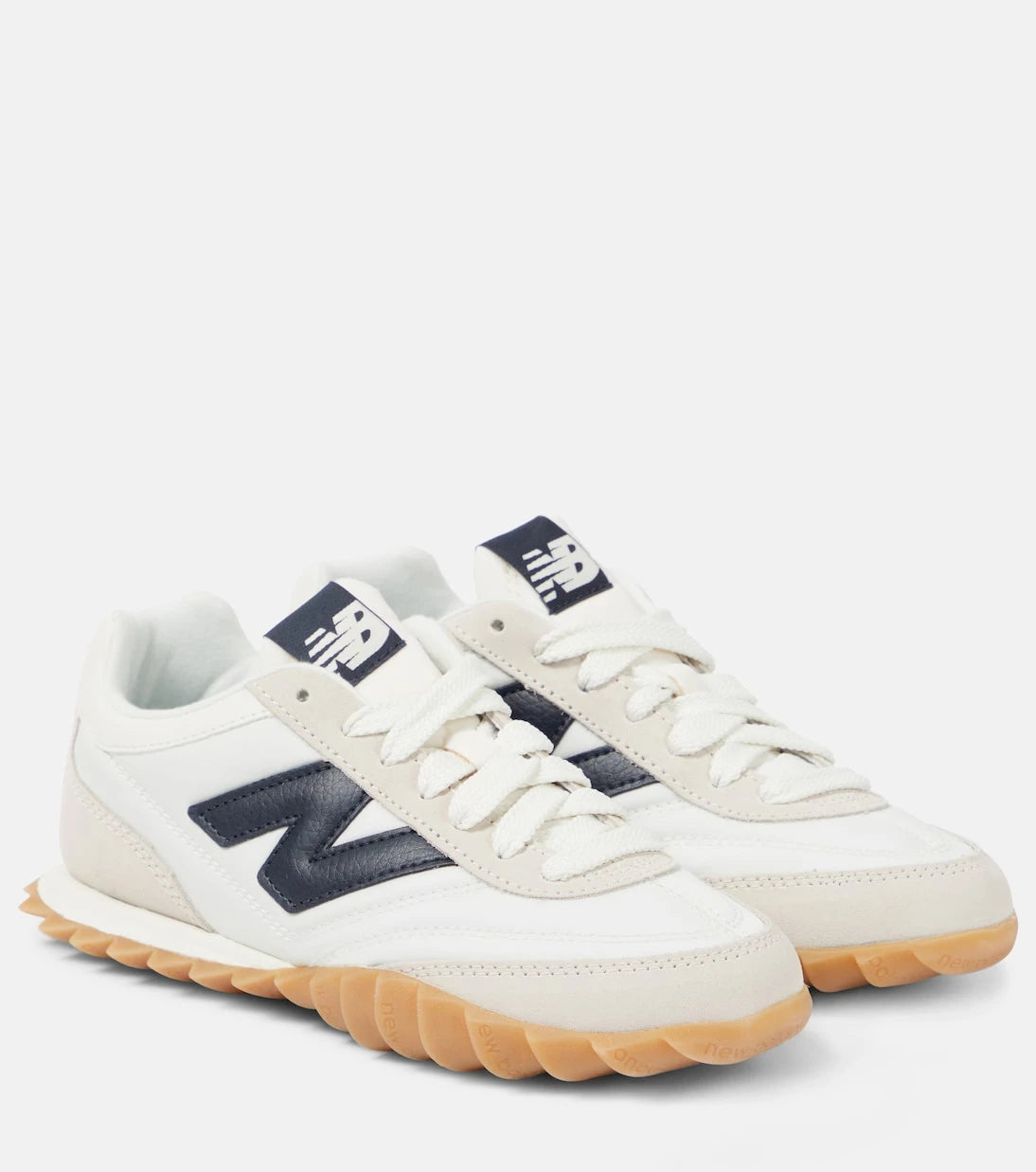 New Balance - RC30 suede-trimmed sneakers