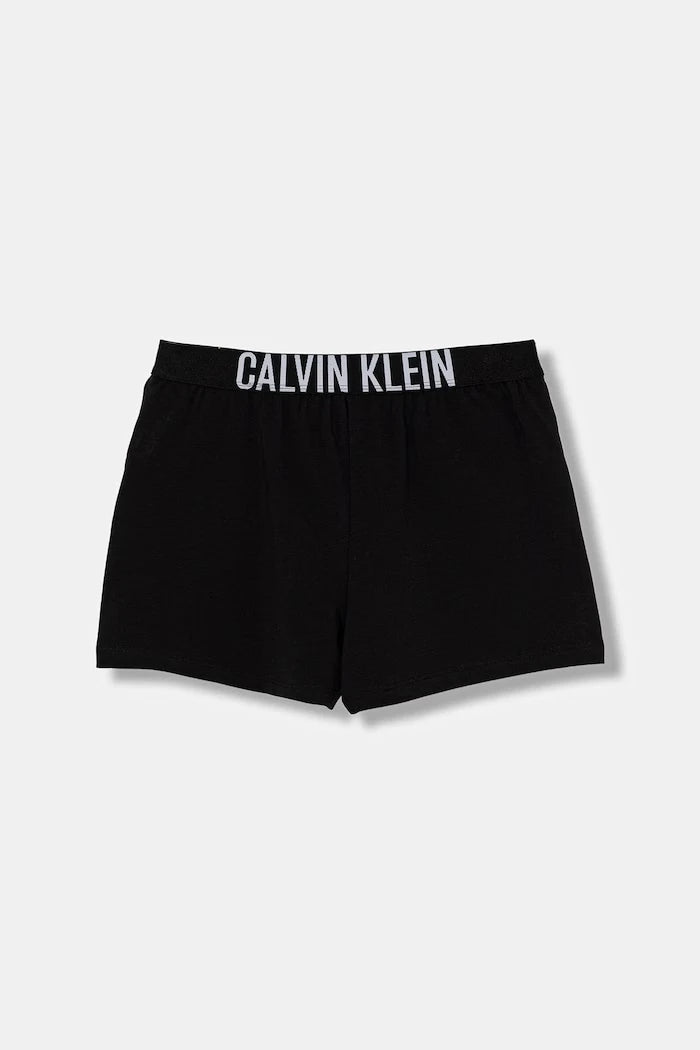 Calvin Klein Underwear çocuklar için iki parçalı pamuk ve elastan pijama