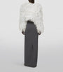 Dolce & Gabbana Multi KIM DOLCE&GABBANA Ostrich Feather Bolero Jacket
