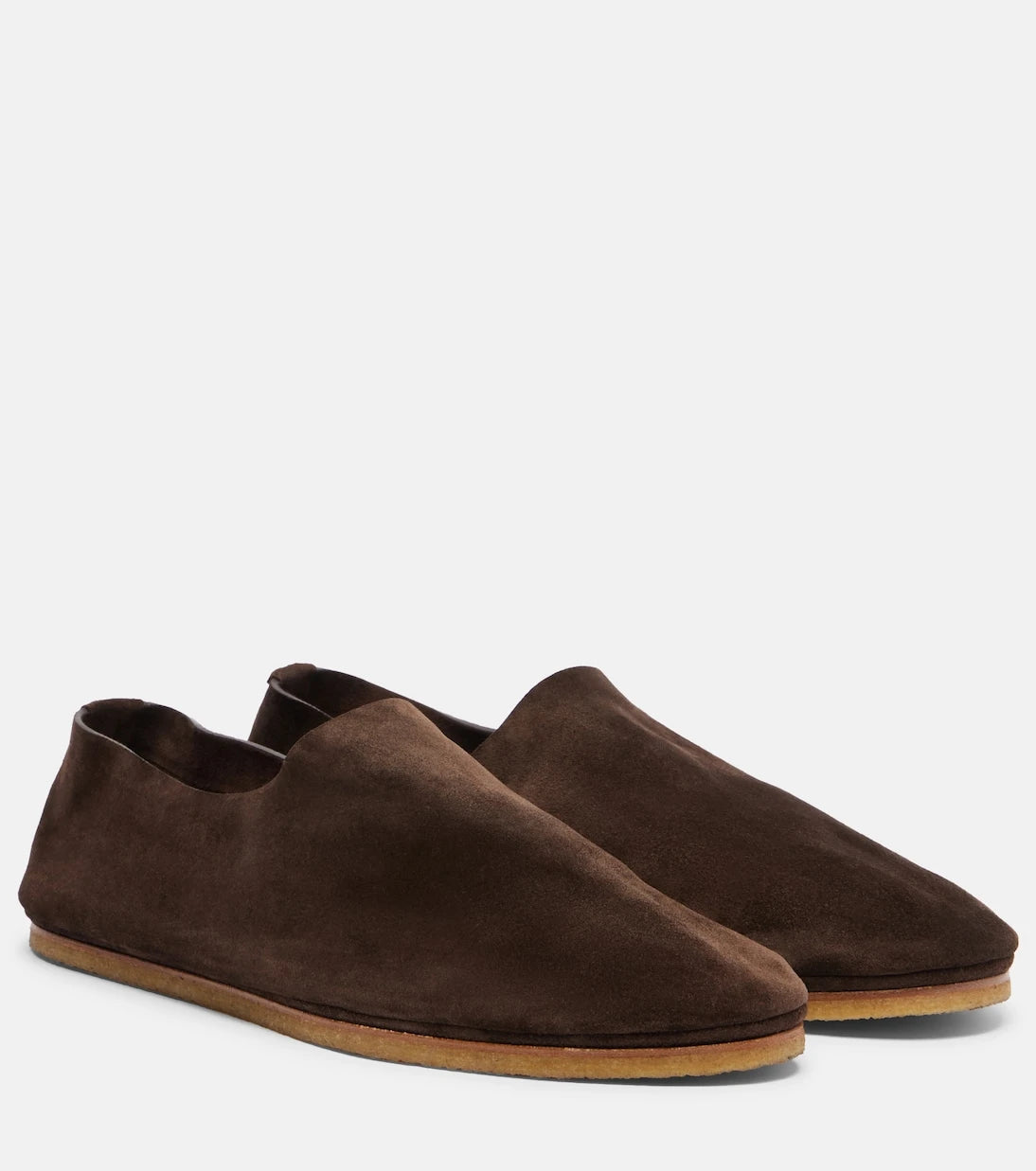 The Row - Perrick suede ballet flats