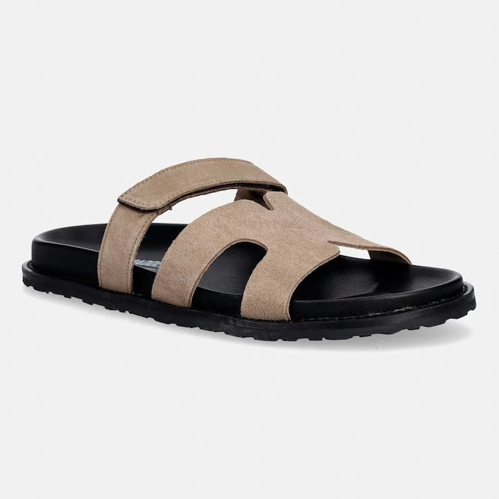 Велурени чехли Steve Madden Manu