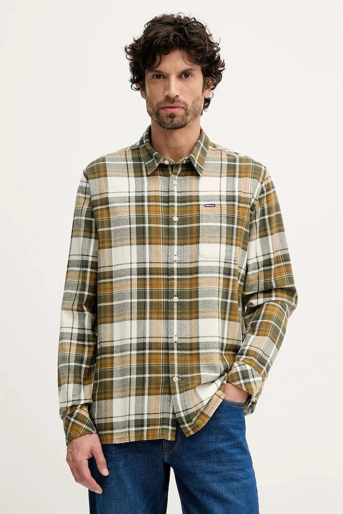 Памучна риза Barbour Malham