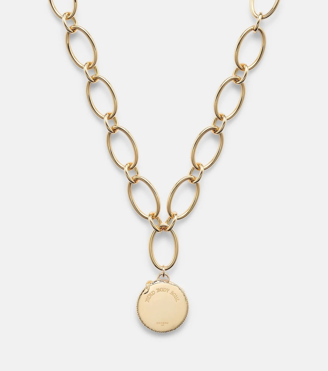 FoundRae - Wholeness 18kt gold necklace with diamonds