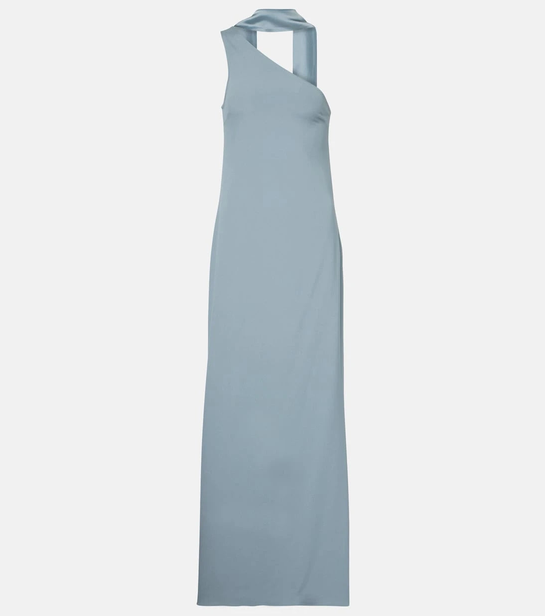 Taller Marmo - Caroline one-shoulder crêpe cady gown