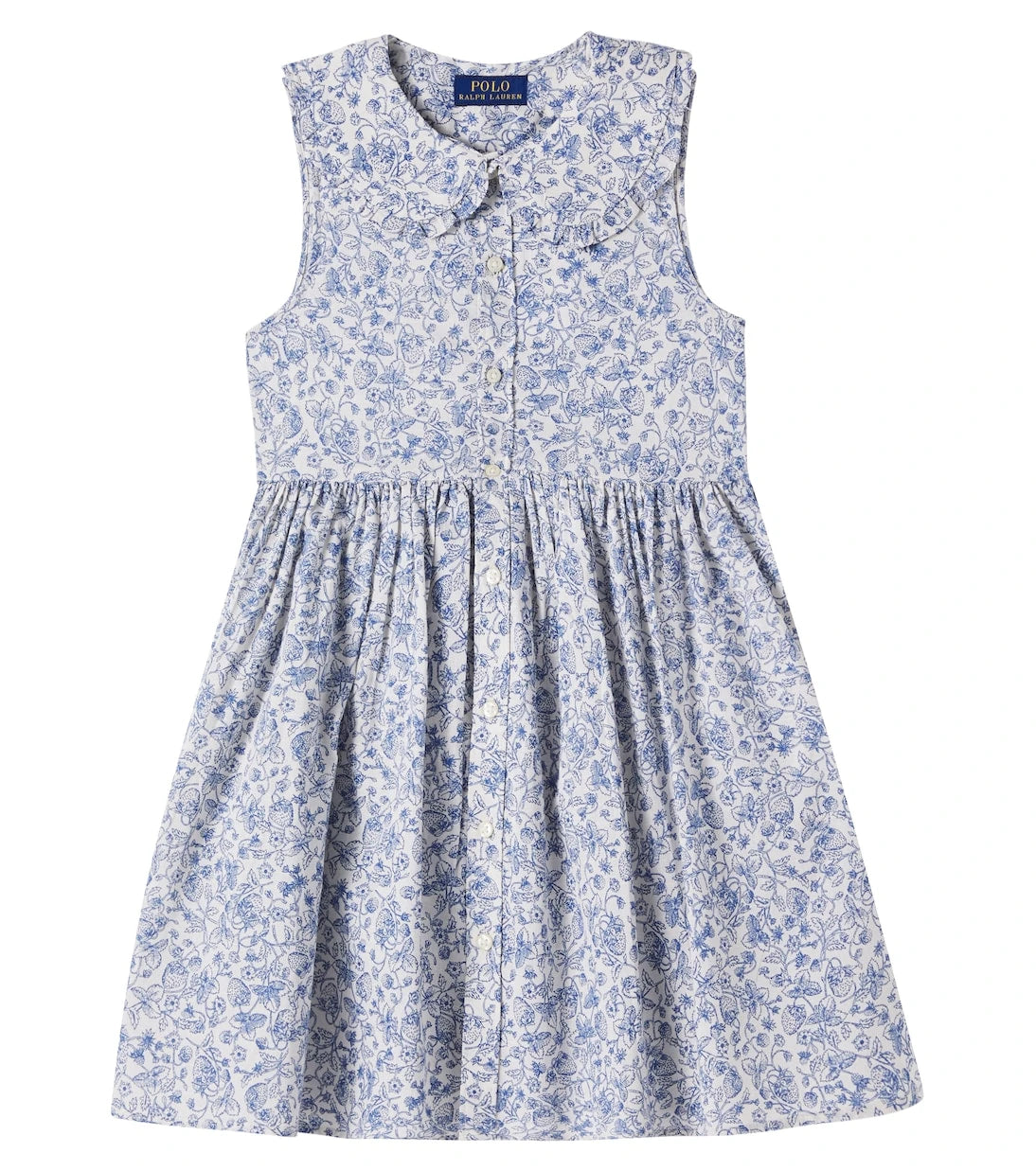 Polo Ralph Lauren Kids - Printed cotton dress