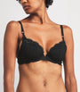 Simone Perele Black Lace Précieuse Push-Up Bra