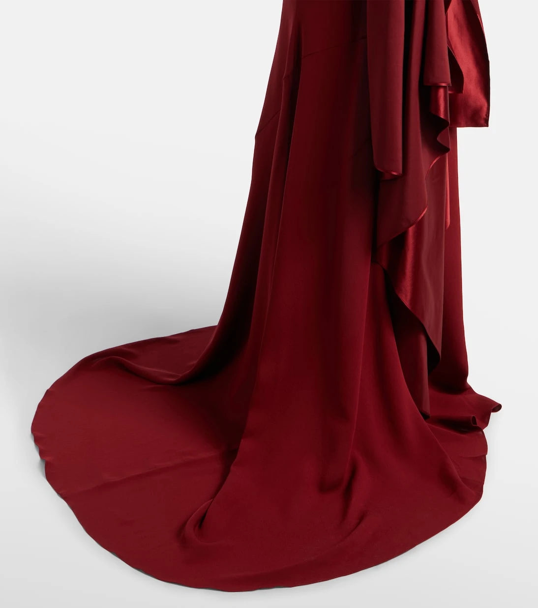 Alex Perry - Draped silk corset gown