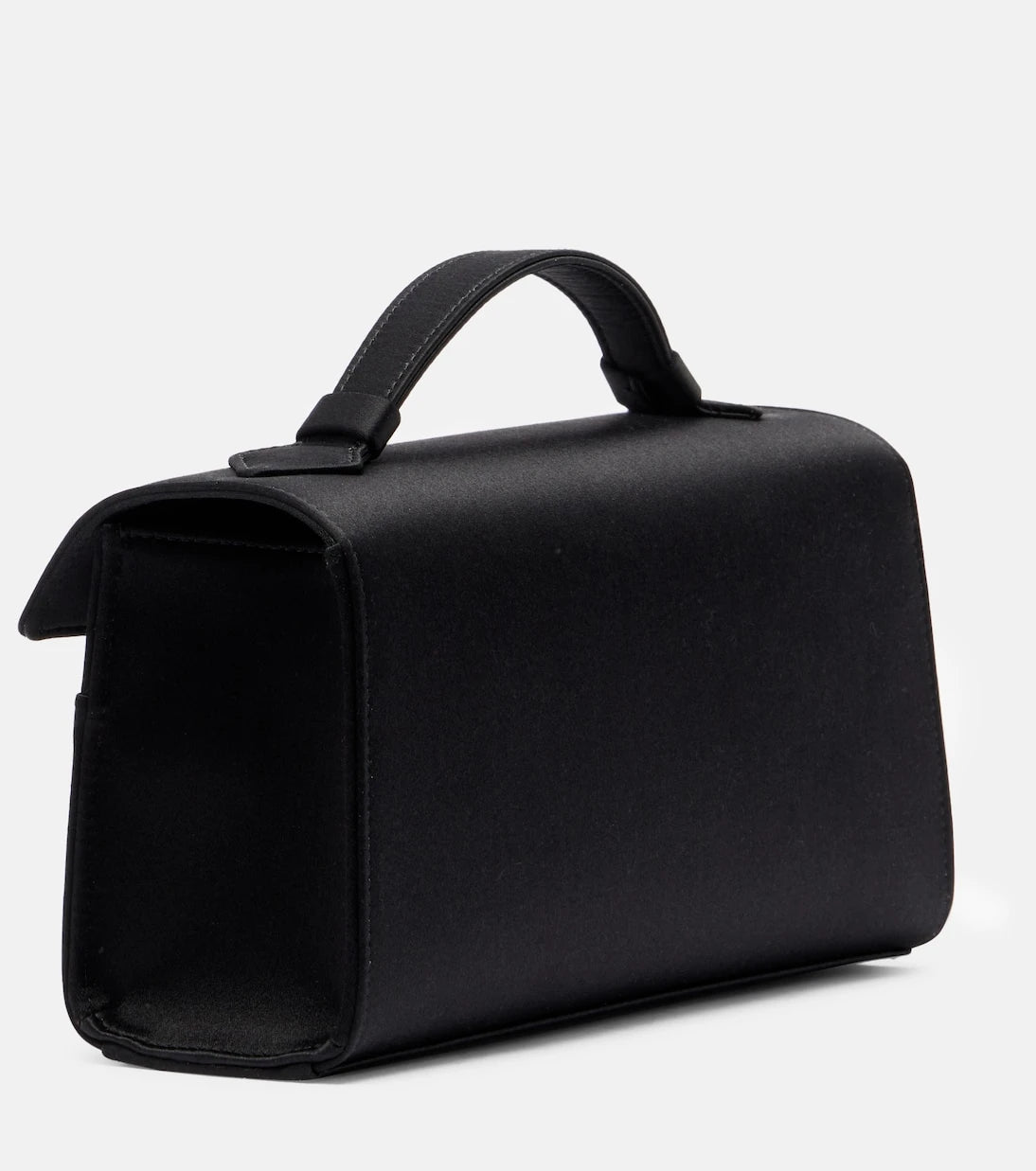 Savette - Symmetry Small satin top-handle bag