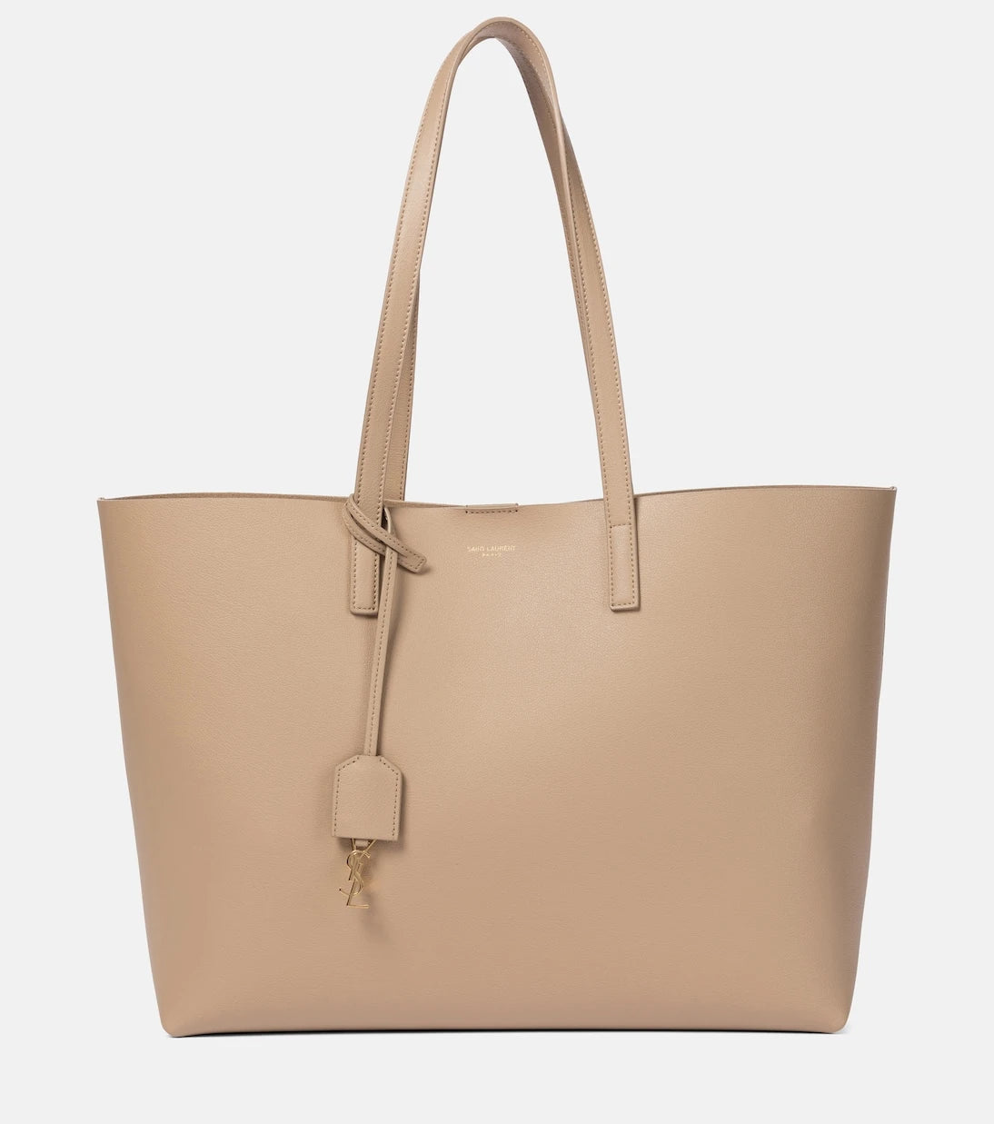 Saint Laurent - Shopping E/W leather tote