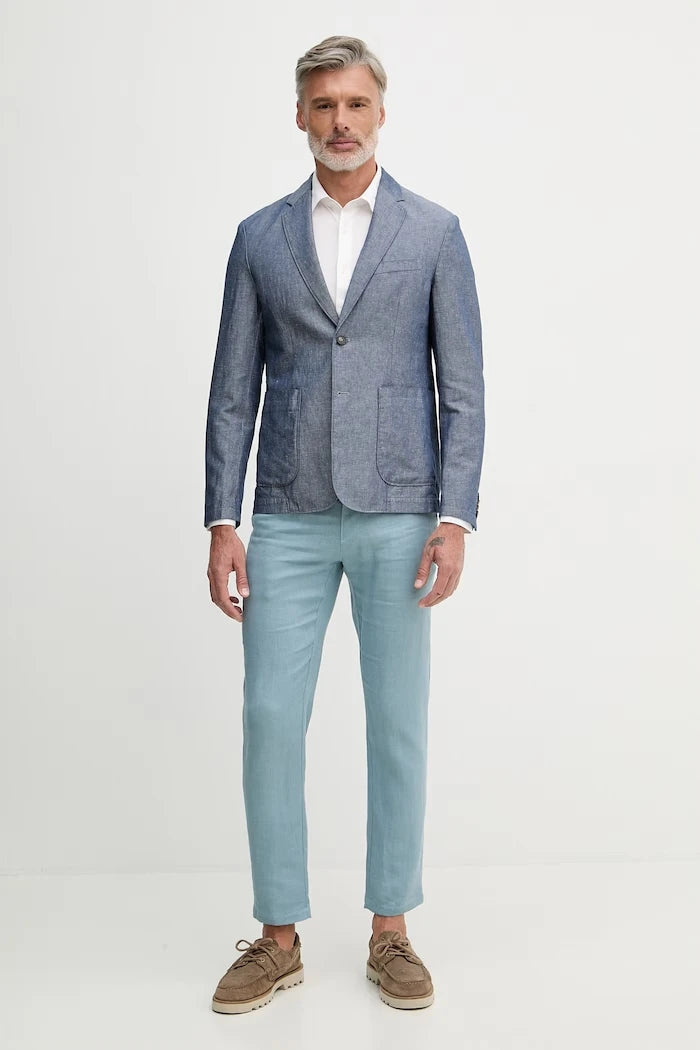 Trussardi риза мъжка с памук
