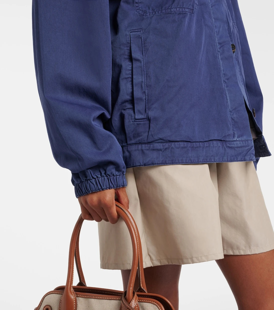 Miu Miu - Cotton twill blouson jacket