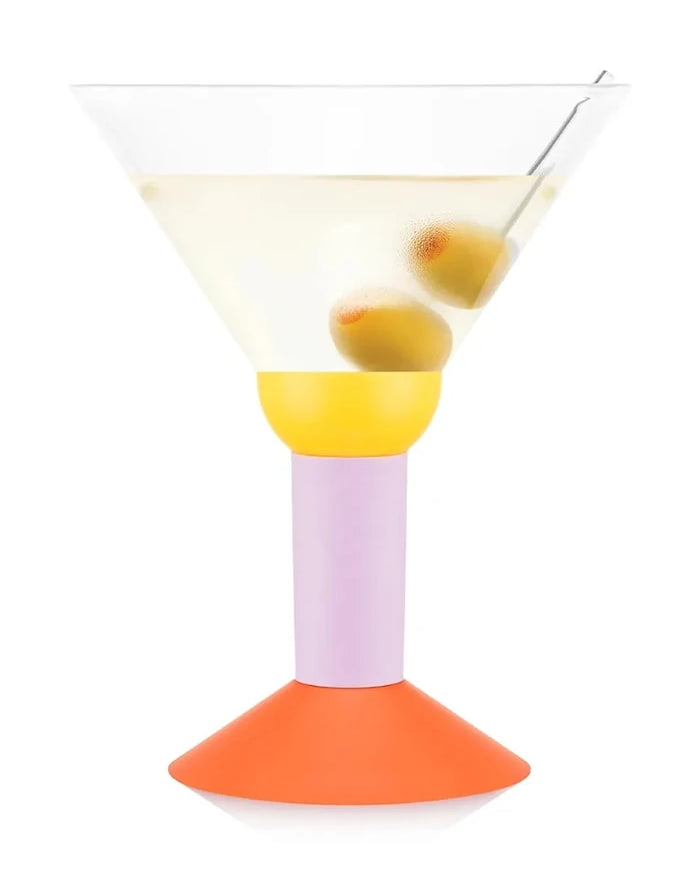 Bodum renkli cam kokteyl kâsesi seti 0,2 l