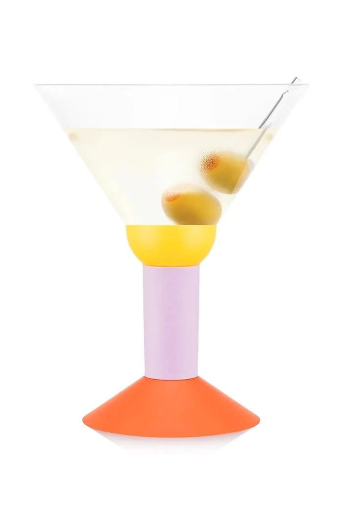 Bodum renkli cam kokteyl kâsesi seti 0,2 l