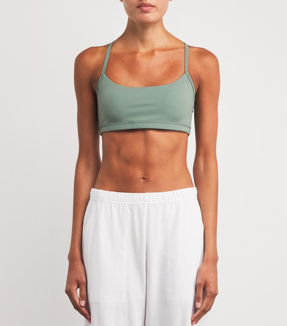 Adanola Green Ultimate Racer Sports Bra