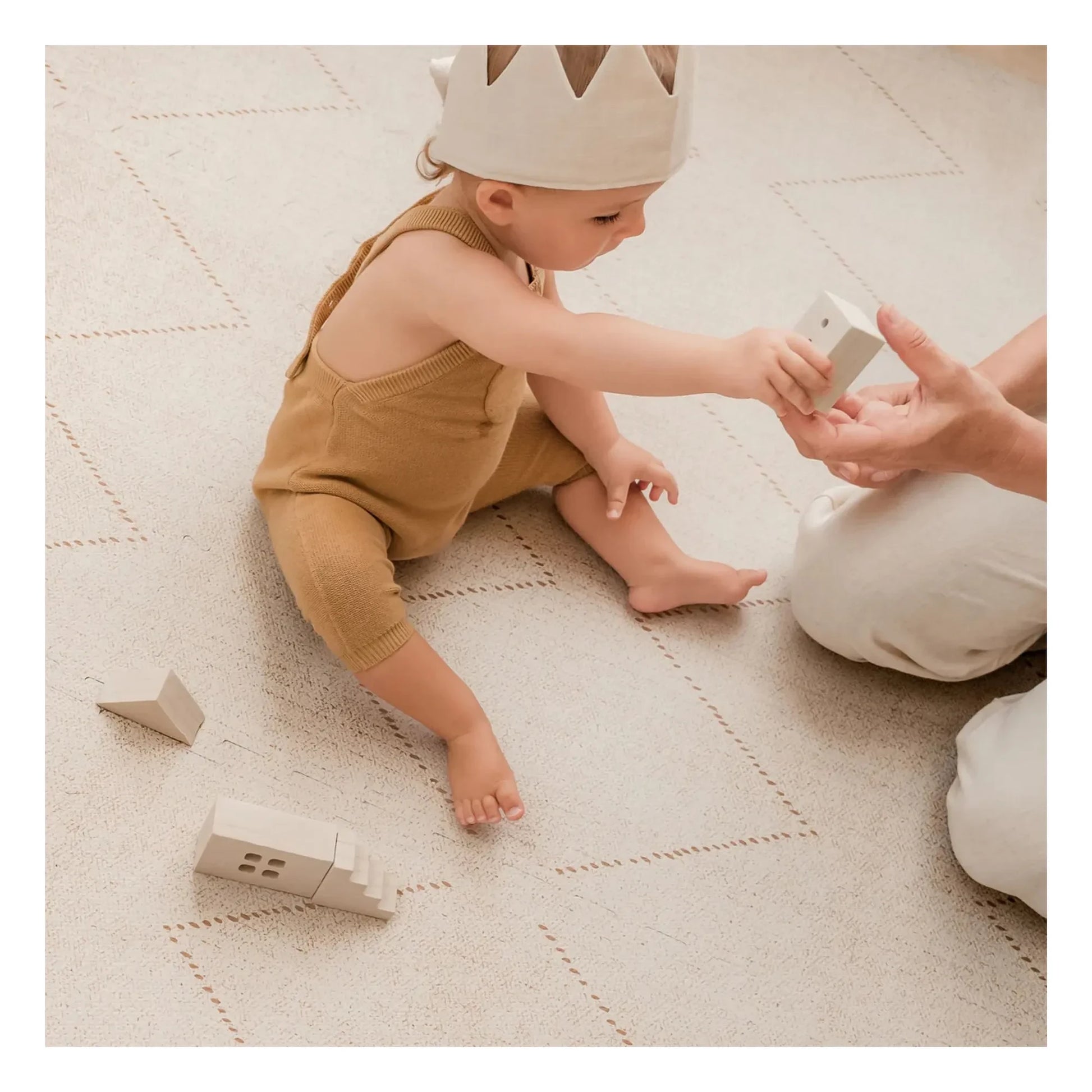 Toddlekind - Tulum modular playmat | Cream