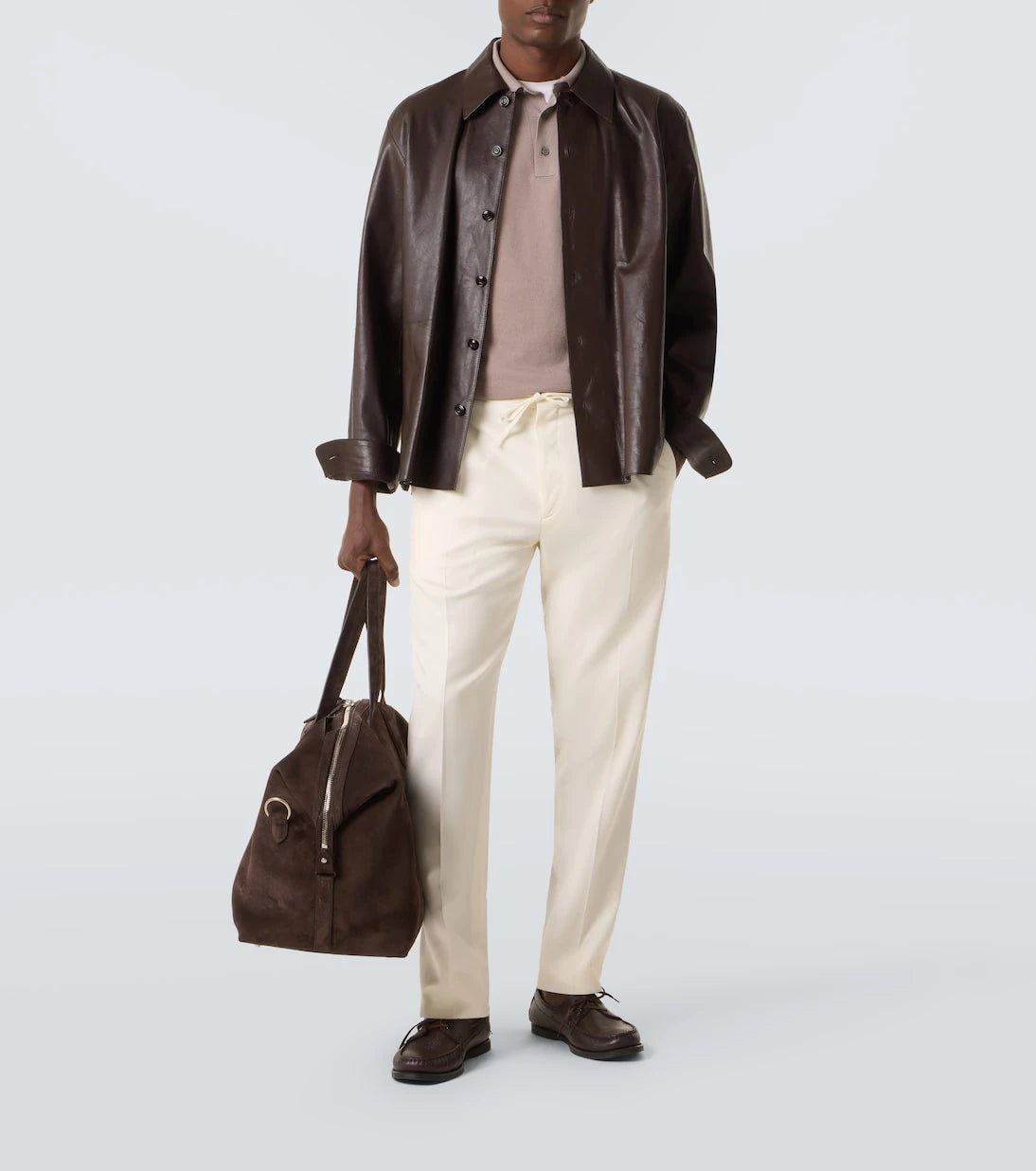 Lardini - Virgin wool tapered pants
